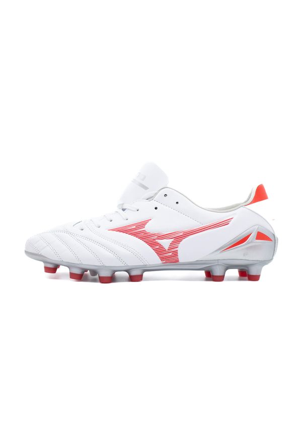 Buty Mizuno Morelia Neo Pro Md Buty Piłkarskie Dorosłych. Kolor: czerwony, wielokolorowy, biały. Materiał: guma, skóra, syntetyk. Sport: piłka nożna