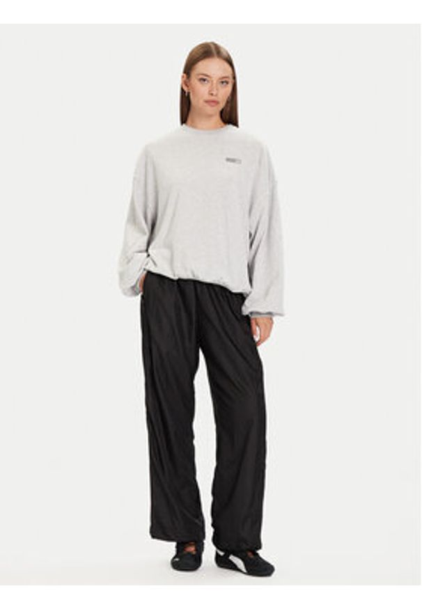 Puma Bluza PUMA X ROSÉ 633803 10 Szary Oversize. Kolor: szary. Materiał: bawełna