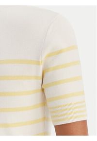 Morgan Sweter 251-MTERI Żółty Slim Fit. Kolor: żółty. Materiał: wiskoza #5