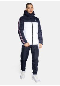 SERGIO TACCHINI - Kurtka zimowa męska Sergio Tacchini Nother Jacket WHT/RED. Okazja: na spotkanie biznesowe. Kolor: niebieski. Materiał: dresówka. Sezon: zima. Styl: biznesowy, młodzieżowy #4
