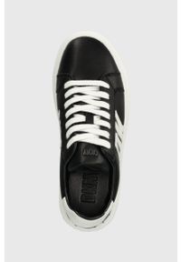 DKNY - Dkny sneakersy Marian kolor czarny K2363974. Nosek buta: okrągły. Kolor: czarny. Materiał: guma. Obcas: na platformie #2