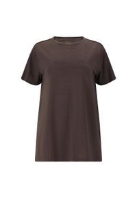 ENDURANCE - Koszulka funkcyjna LIZZY. Kolor: brązowy. Sport: joga i pilates, fitness #1