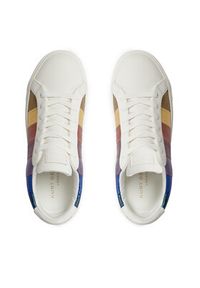 Kurt Geiger Sneakersy 225-Lane Stripe 2626099109 Biały. Kolor: biały. Materiał: skóra