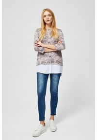 MOODO - Jeansy typu push up modelujące sylwetkę. Stan: podwyższony. Materiał: jeans. Wzór: gładki #2