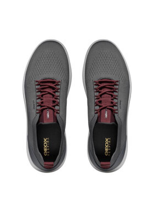 Geox Sneakersy U Spherica U15BYA 0005Z C1EA7 Szary. Kolor: szary. Materiał: materiał