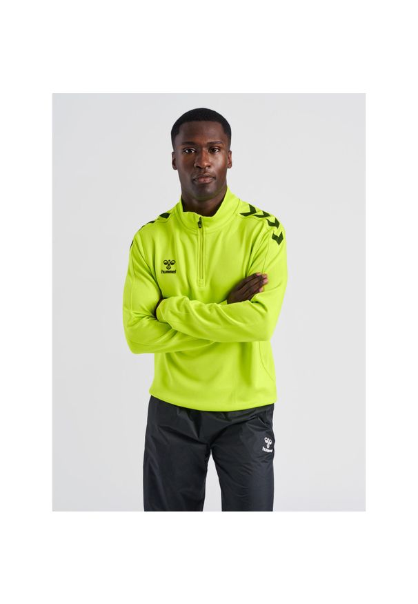 Bluza do piłki ręcznej dla dorosłych Hummel hml CORE XK. Kolor: żółty, wielokolorowy, zielony. Sport: piłka ręczna