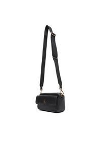 TOMMY HILFIGER - Tommy Hilfiger Torebka DISTINCT CAMERA BAG AW0AW17455 Czarny. Kolor: czarny. Materiał: skórzane #5