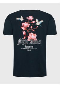 Night Addict T-Shirt MTS-NA574CRANES Czarny Relaxed Fit. Kolor: czarny. Materiał: bawełna