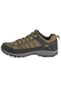 Buty trekkingowe męskie CMP 3Q1115722ER. Zapięcie: sznurówki. Kolor: zielony, wielokolorowy, brązowy. Materiał: guma, skóra, tkanina. Szerokość cholewki: normalna