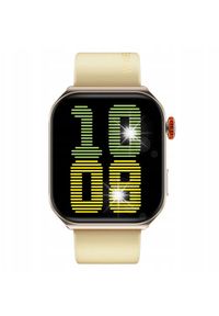 NoName - Smartwatch Smartwatch Weofly Edge 2 złoty. Rodzaj zegarka: smartwatch. Kolor: złoty #1