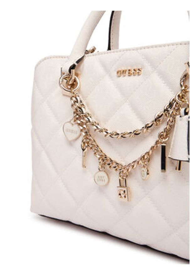 Guess Torebka 180975 Beżowy. Kolor: kremowy. Materiał: skórzane