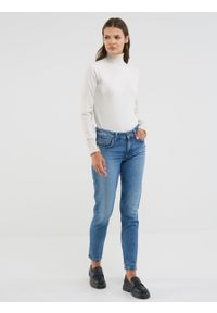 Big-Star - Spodnie jeans damskie Maggie 479. Okazja: na co dzień. Kolor: niebieski. Styl: casual, klasyczny, retro #3