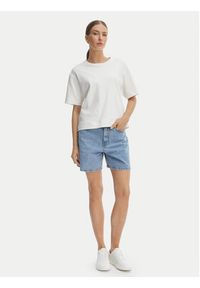 Calvin Klein Jeans Szorty jeansowe LV047F675G Niebieski Regular Fit. Kolor: niebieski. Materiał: bawełna #4