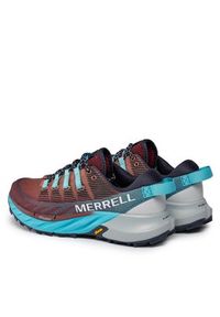 Merrell Buty do biegania Agility Peak 4 J067546 Bordowy. Kolor: czerwony. Materiał: materiał #6
