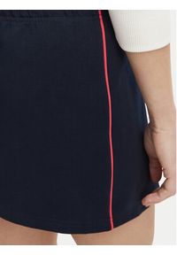 Tommy Jeans Spódnica mini Badge DW0DW22589 Granatowy Regular Fit. Kolor: niebieski. Materiał: bawełna #3