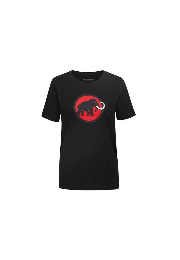 Koszulka bawełniana damska Mammut Core T-Shirt Classic. Kolor: czarny. Materiał: bawełna