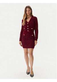 Guess Kardigan W5BR0E Z4090 Czerwony Slim Fit. Kolor: czerwony. Materiał: syntetyk #4