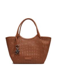 Emporio Armani Torebka EW001009 AF14309 U6164 Brązowy. Kolor: brązowy. Materiał: skórzane #5