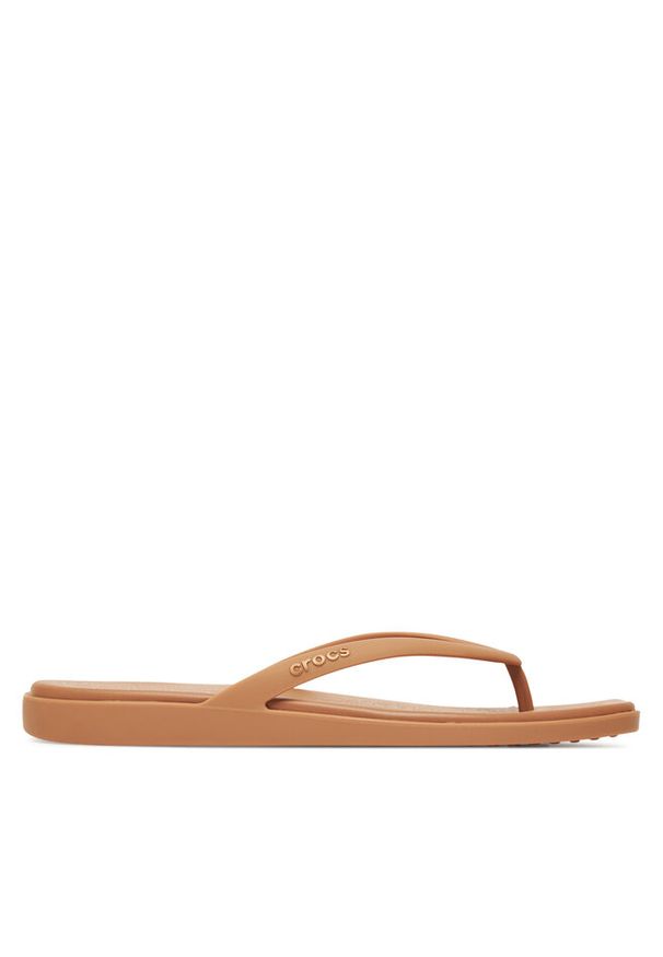 Japonki Crocs. Kolor: brązowy