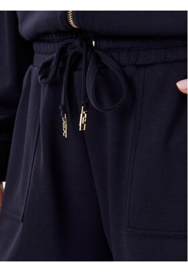 Gaudi Szorty materiałowe 511BD24007 Granatowy Regular Fit. Kolor: niebieski. Materiał: syntetyk