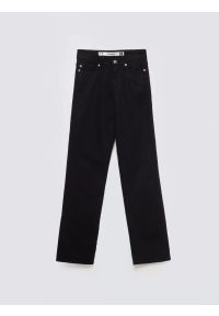 Big-Star - Spodnie jeans damskie czarne Myrra 915. Stan: podwyższony. Kolor: czarny. Styl: rockowy #1