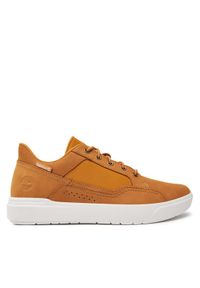 Timberland Sneakersy Allston TB0A65RW7541 Żółty. Kolor: żółty. Materiał: skóra, nubuk