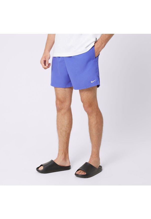 Spodnie do wody męskie Nike S12255. Kolor: fioletowy. Długość: krótkie