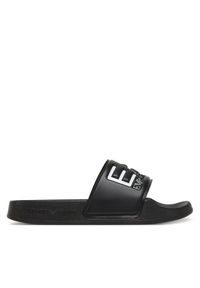 Klapki EA7 Emporio Armani. Kolor: czarny