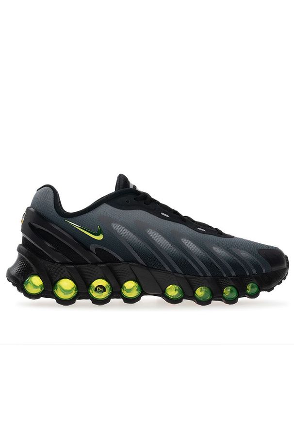 Buty męskie Nike Air Max DN8 FQ7860-003 - czarne. Zapięcie: sznurówki. Kolor: czarny. Materiał: syntetyk, materiał. Szerokość cholewki: normalna. Model: Nike Air Max
