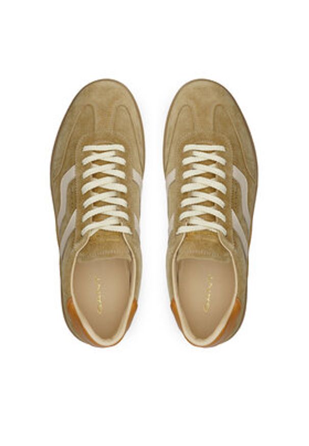 GANT - Gant Sneakersy 32633206 Beżowy. Kolor: beżowy. Materiał: zamsz, skóra