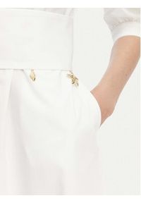 Marella Sukienka codzienna Stecca 2613221192 Biały Regular Fit. Okazja: na co dzień. Kolor: biały. Materiał: bawełna. Typ sukienki: proste. Styl: casual #5