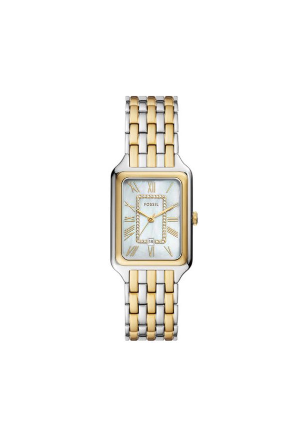 Fossil Zegarek Raquel ES5305 Złoty. Kolor: złoty