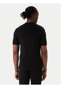 Karl Lagerfeld - KARL LAGERFELD T-Shirt 755034 561235 Czarny Regular Fit. Typ kołnierza: dekolt w karo. Kolor: czarny. Materiał: bawełna #4