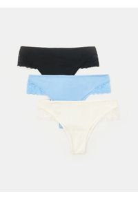 Sinsay - Majtki brazyliany 3 pack - wielobarwny