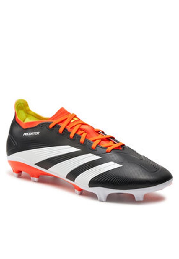 Adidas - adidas Buty do piłki nożnej PREDATOR 24 LEAGUE LOW FG IG7762 Czarny. Kolor: czarny. Materiał: skóra