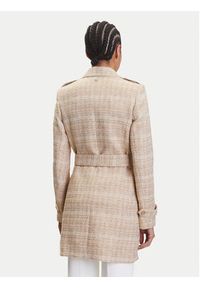 Guess By Marciano - GUESS BY MARCIANO Płaszcz przejściowy 5YGL00 7302A Beżowy Regular Fit. Kolor: beżowy. Materiał: bawełna #4