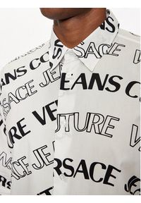 Versace Jeans Couture Koszula 76GAL2R0 Biały Regular Fit. Kolor: biały. Materiał: bawełna #4