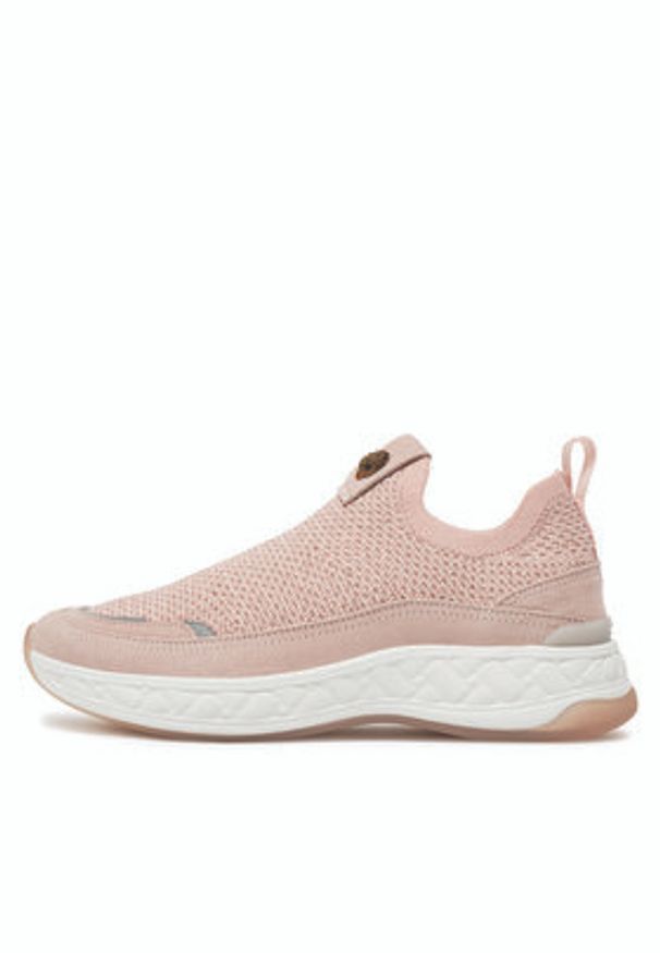 Kurt Geiger Sneakersy Kensington Slip-On 1290053609 Różowy. Zapięcie: bez zapięcia. Kolor: różowy. Materiał: materiał