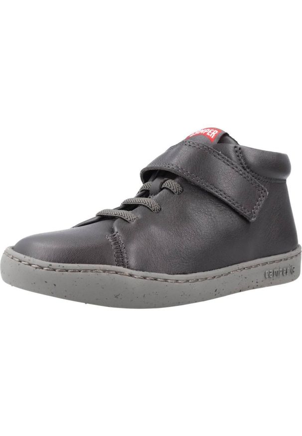 Camper - Buty CAMPER TOURING RY Szary. Kolor: szary. Materiał: tkanina, skóra. Sport: turystyka piesza