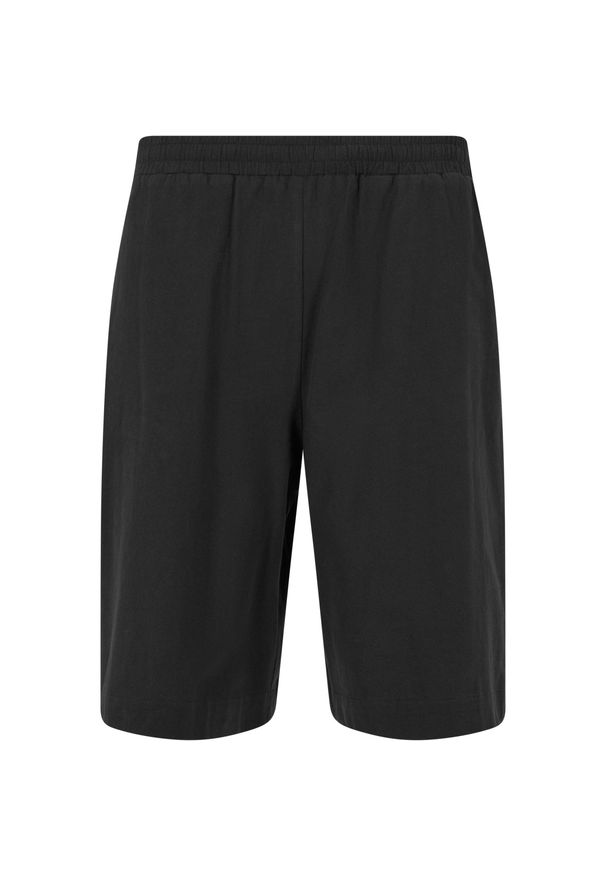 Szorty Urban Classics Wide Crepe. Kolor: czarny. Materiał: bawełna. Długość: krótkie. Sezon: lato