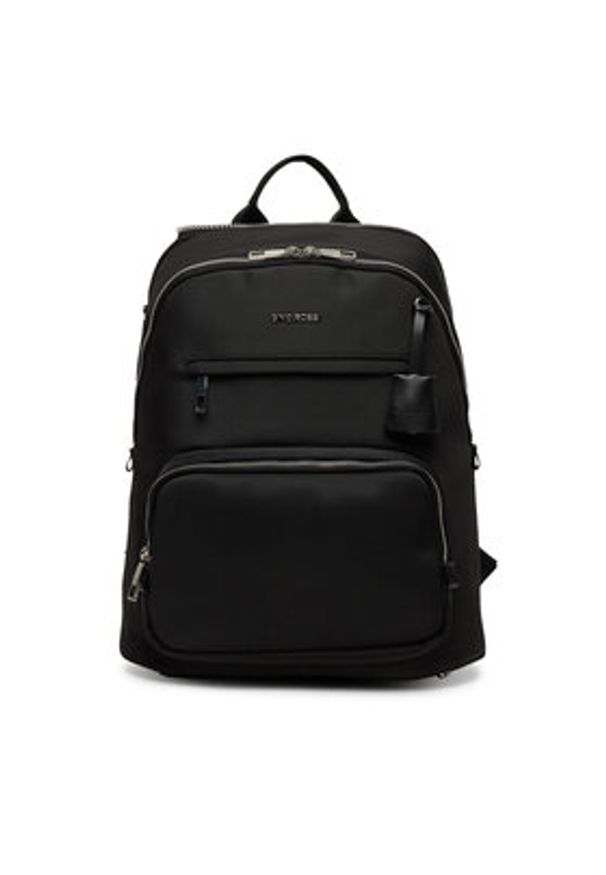 Gino Rossi Plecak 06A11235-1 Czarny. Kolor: czarny. Materiał: poliester