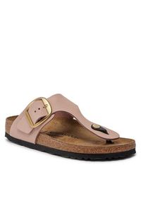 Birkenstock Japonki Gizeh 1027113 Różowy. Kolor: różowy. Materiał: nubuk, skóra #5