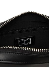 Tommy Jeans Torebka Tjw American Cool Camera Bag AW0AW17570 Czarny. Kolor: czarny. Materiał: skórzane
