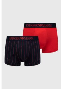 Emporio Armani Underwear bokserki (2-pack) męskie kolor czerwony. Kolor: czerwony