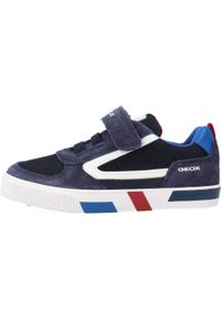 Geox - Buty GEOX B KILWI BOY B Niebieski. Kolor: niebieski. Materiał: tkanina. Sport: turystyka piesza