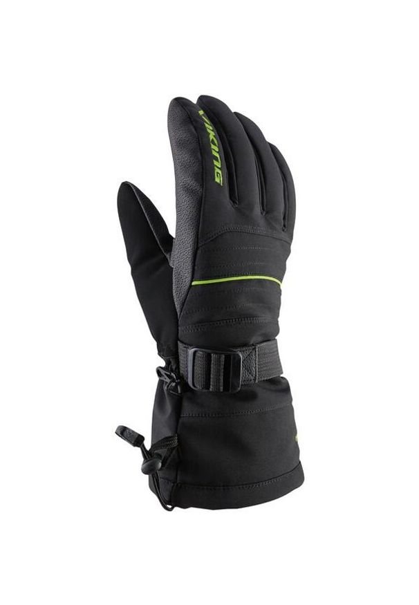 Rękawice narciarskie i snowboardowe męskie Viking Bormio. Kolor: żółty. Sezon: zima. Sport: narciarstwo, snowboard