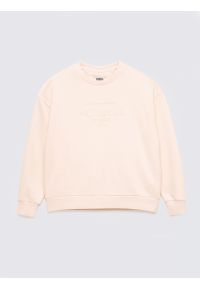 Big-Star - Bluza damska z haftem różowa Ellsa 600. Okazja: na co dzień. Kolor: różowy. Materiał: dzianina, dresówka, jeans. Wzór: haft. Styl: klasyczny, casual