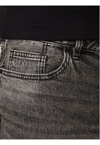 Armani Exchange Szorty jeansowe 3DZJ65 Z1KQZ 0204 Czarny Regular Fit. Kolor: czarny. Materiał: bawełna