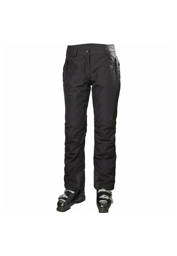 Spodnie narciarskie dla kobiet Helly Hansen blizzard insulated. Kolor: czarny. Sezon: zima. Sport: narciarstwo