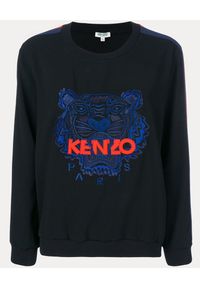 Kenzo - KENZO - Bluza z tygrysem. Kolor: czarny. Materiał: bawełna, materiał. Wzór: aplikacja. Sezon: lato, wiosna #3
